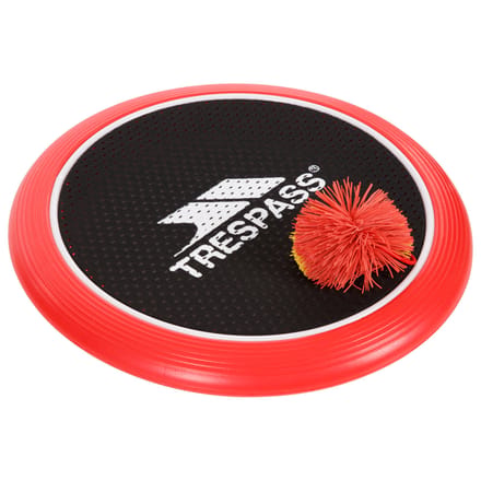 Trespass Stringbatz Trampoline Knuppel- en Balspel (Rood/zwart/wit)