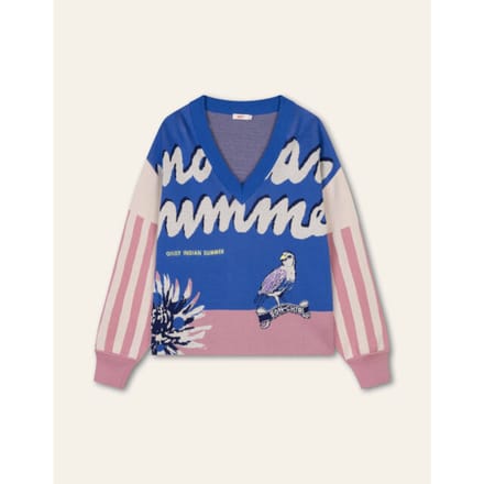 Oilily Katha Trui- maatM Amparo Blauw
