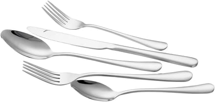 Betaalbare Goederen® Bestekset - 16-delig - Silver - Besteksets - Bestekset 12 Persoons - Vorken - Messen - Lepels