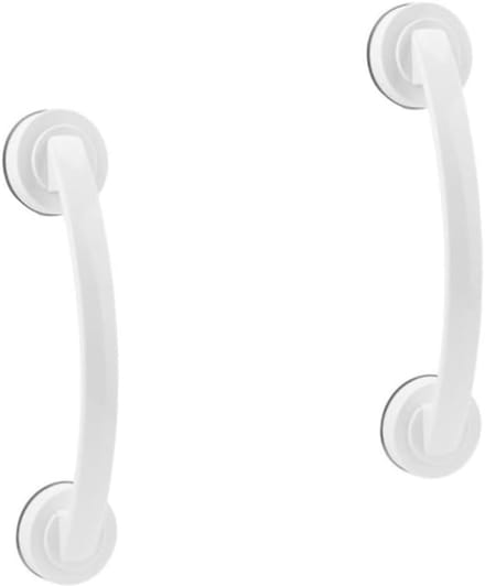 Veiligheidshandgrepen - Badkamer Hulpmiddelen - Extra Stabiliteit - Sterk Belastbaar - 30 cm Lengte - Wit