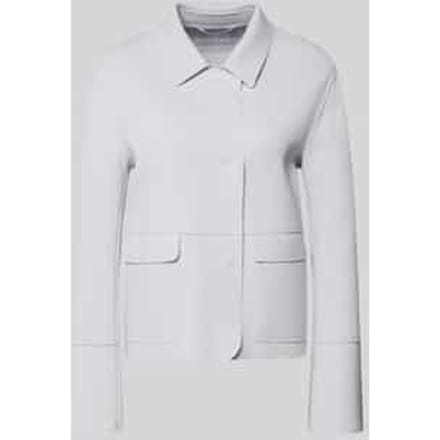 Blazer met kentkraag en opgezette klepzakken