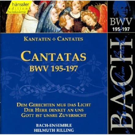 Bach-Ensemble, Helmuth Rilling - J.S. Bach: Cantatas Bwv 195-197 (CD)