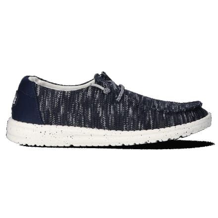 HEYDUDE Wendy Instappers blauw Canvas - Dames - Maat 38