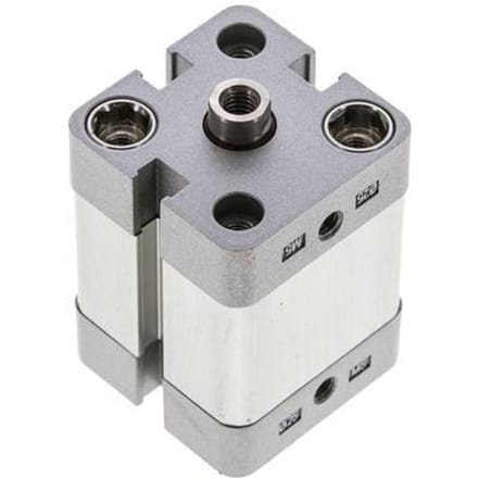 ISO 21287 Compacte Dubbelwerkende Cilinder 25-15mm - Magnetisch