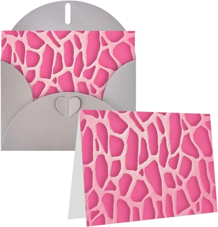 Wenskaarten Set - Blanco Kaarten - Diverse Gelegenheden - Parelmoer Afwerking - 15x10 cm - Grijs