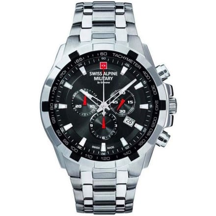 Swiss Alpine Military Star Fighter Chrono SAM7043.9137 mannen horloge