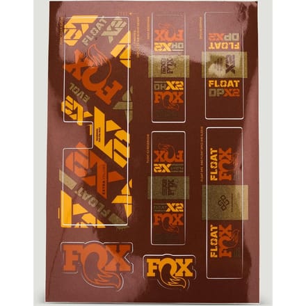 Root Beer Float Stickers, Shock Decal Blad Fox FOX Decal 2021 AM, 36, Factory