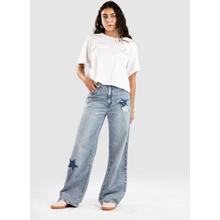 loose fit jeans van pure katoen model 'CINCH BAGGY'