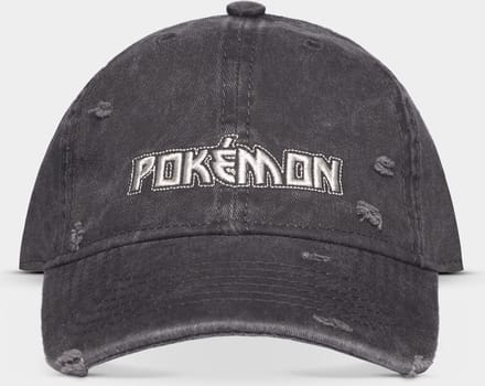 Pokémon - Distressed Snapback Pet - Grijs
