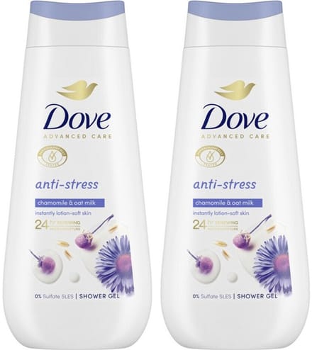 Dove Douchecrème Anti-Stress 2 x 225 ml