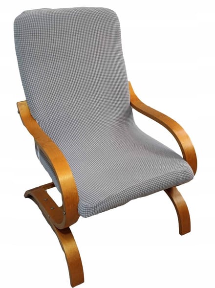 Meble odNowa Finka - Jacquard Stoelhoes - Grijs - Sterk - Elastisch