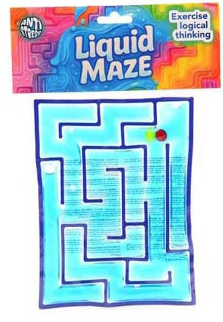 Johntoy water doolhof speelgoed kleurrijk en squeezy voor kinderen.