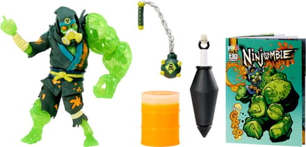 Ninjombie-actiefiguur - Haz Mat