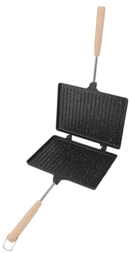 Panini Press Sandwich Maker voor Thuisgebruik - Multifunctionele Toaster voor Ontbijt en Snacks