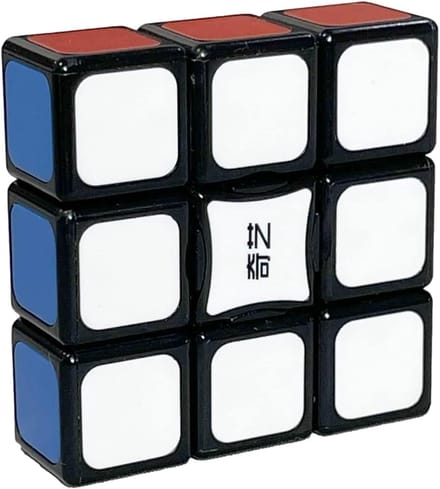 1x3x3 Puzzel Kubus Zwart Speed Cube Educatief Speelgoed