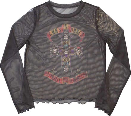 Guns N' Roses - Appetite For Destruction Longsleeve top - M - Zwart
