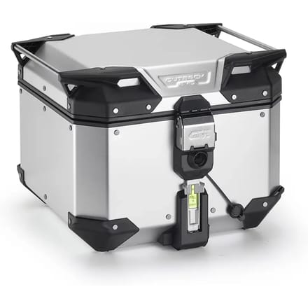 Top case moto geanodiseerd zonder cilinder Givi Outback Evo