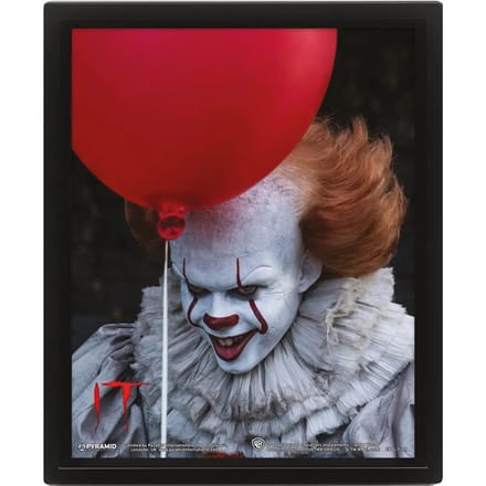 It - Pennywise Evil 3D Lenticular Poster 28,7 x 23,5cm