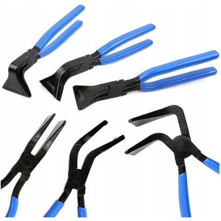 Vorfal Dekbeitels Set: 3 Stuks voor Metaalbuigen (45°/90°/180°)