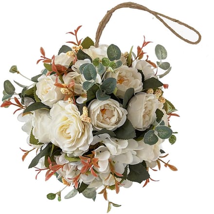 Imitatie Hortensia Pioenroos Bloembollen Nepbloem Bruiloft Tuindecoratie beige