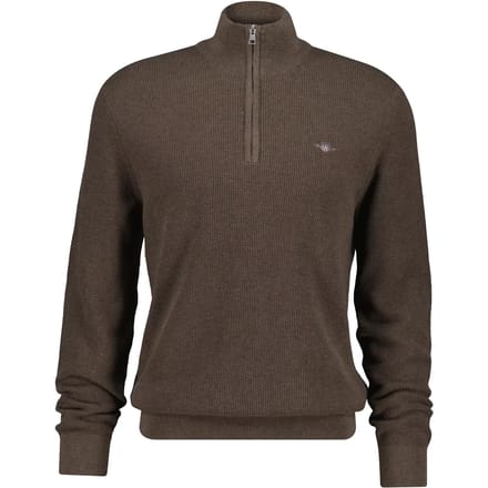 Pull half-zip in waffle knit Gant