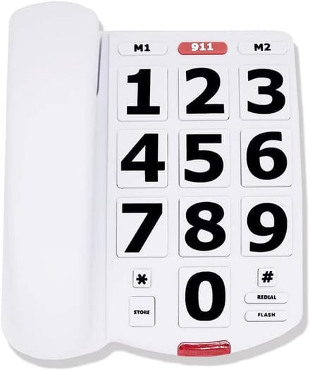 Vaste Telefoon met Extra Grote Knoppen en Snelkeuze voor Ouderen