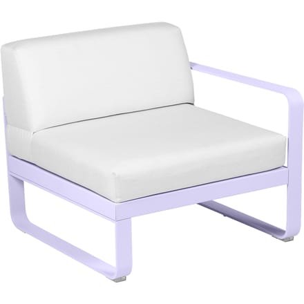 Fermob BELLEVIE Fauteuil Module rechts - D1 Marshmallow - 81 witgrijs