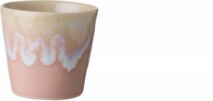 Grespresso roze lungo kopje met drip glazing (0,2 liter)
