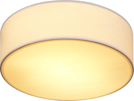 Monzana Plafondlamp - 40W Rond 30cm Fitting E27 - Wit