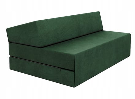 Opvouwbare bank SARA 120x200 cm, 9 cm dikke matras