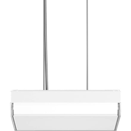 RZB Flat Slim+ Hanger DALI 30x30cm 22W wit/glanzend