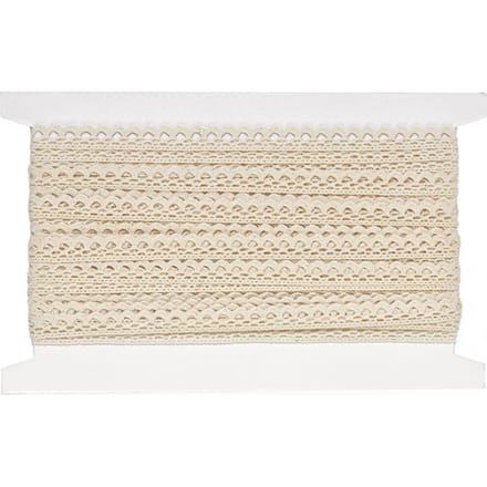 VBS Haaklint "Cream", 10 mm, 10 m
