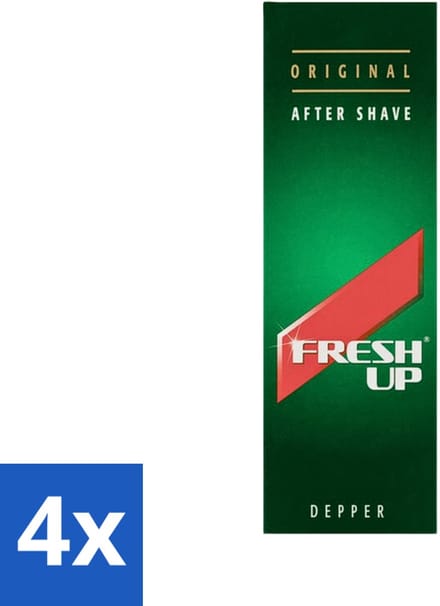 Fresh-Up After Shave Depper 100 ml - Voordeelverpakking - 4 stuks