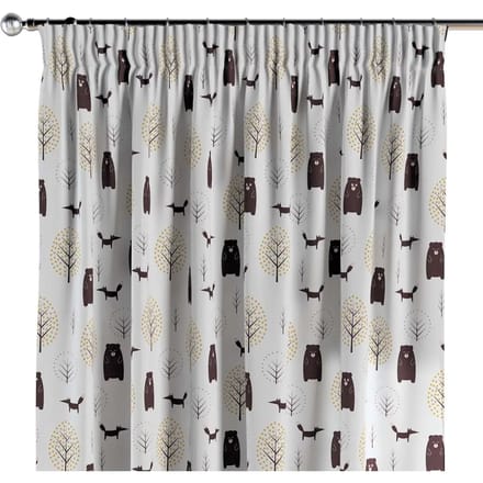 Geplooid gordijn Yellow Tipi Magic Collection 51x102"