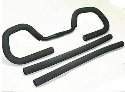 Multifunctioneel Aluminium Fietsstuur met 3 Greepposities - 25,4 mm Klem - 620 mm Breedte