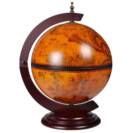 vidaXL - Globebar - tafelmodel - eucalyptushout
