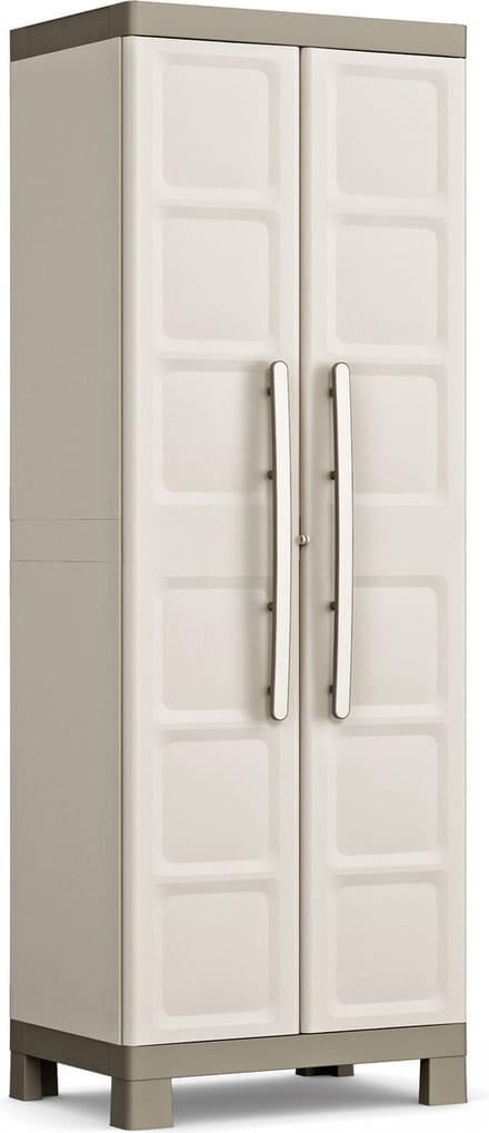 Keter Excellence Opbergkast hoog - 4 planken - 45x65x182cm - Beige/Taupe