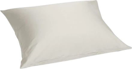 Yumeko kussensloop katoensatijn sandy grijs 50x60 - Bio, eco & fairtrade - 1 stuk