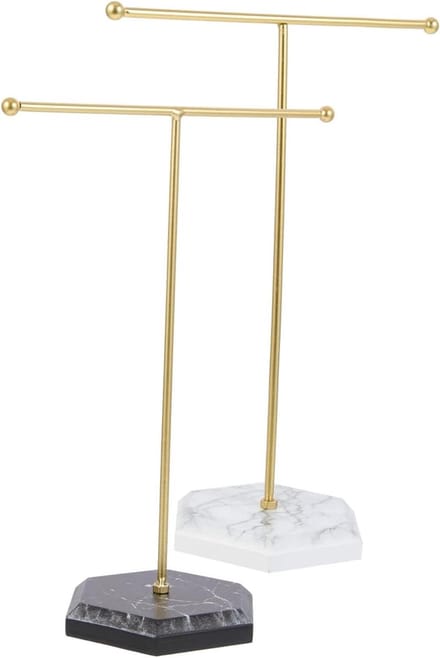Sieraden Display - Organizer Rack - Sieraden Presenteren - T-vorm Ontwerp - 25.5 cm Hoog - Niet Gespecificeerd