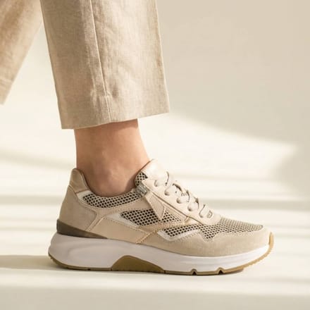 Gabor Gabor Rollingsoft Sneakers beige Leer