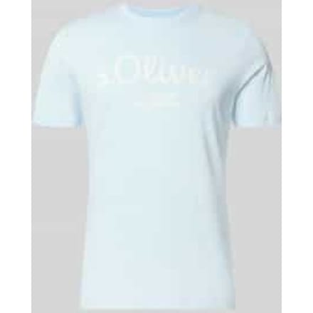 regular fit T-shirt van puur katoen