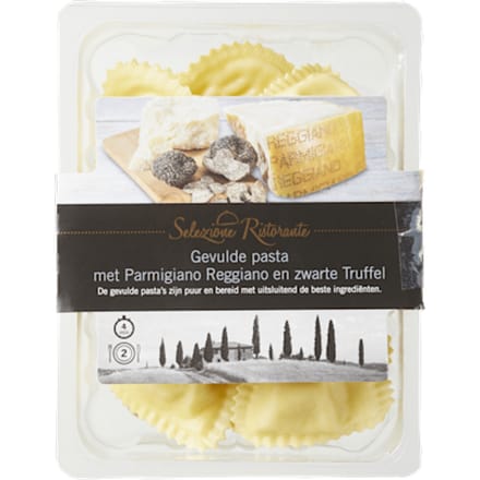 Gevulde pasta met Parmigiano Reggiano