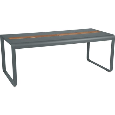Fermob BELLEVIE tafel met opbergruimte - 26 stormgrijs