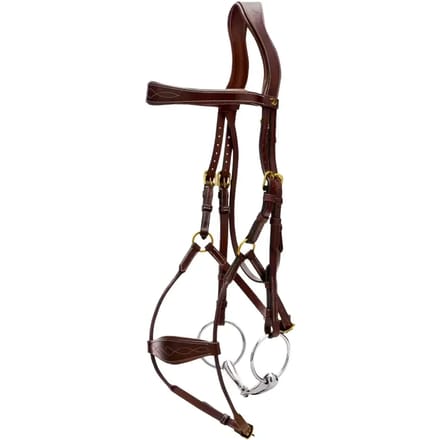 Anatomisch hybride rijsport hoofdstel Dy'on Coll