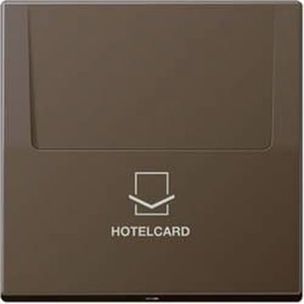 Wisselschakelaar Jung ME2990C 1-voudig Afdekking Messing