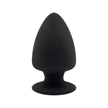 SILEXD - Buttplug - Model 1 - Lengte 11 cm - Diameter 62 mm - Zwart