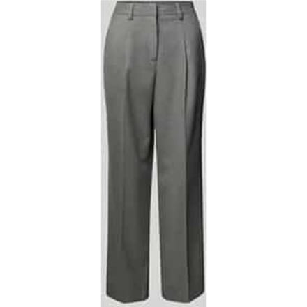 Baggy fit stoffen broek met persplooien