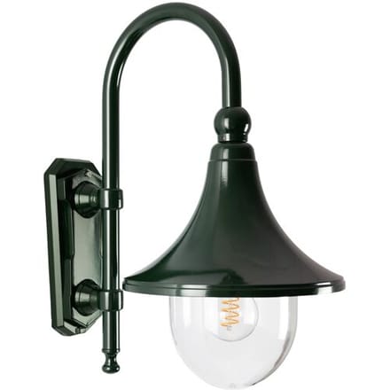 KS verlichting - muurlamp - Rimini - buitenverlichting - landelijke - E27 - Groen