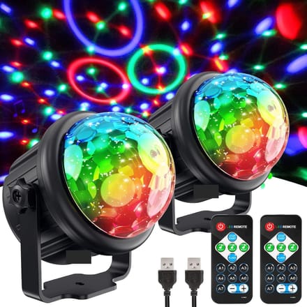 Velox Discobal Kinderen - Discolamp Kinderen - Discobal Met Verlichting - Discobal Kinderen Met Licht