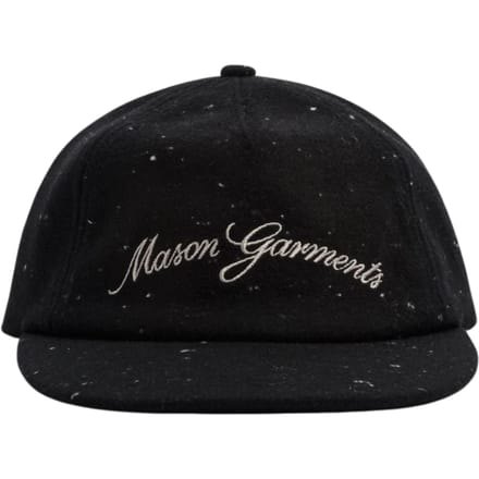 Mason Garments Cap Cotone Petten Zwart Acc-28